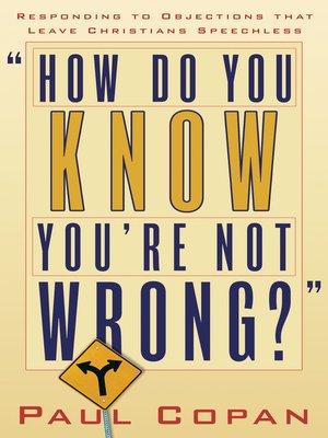 cover image of How Do You Know You're Not Wrong?